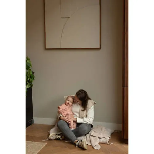 Dirkje gebloemde set met ruches - roze (set van 2), foto 3