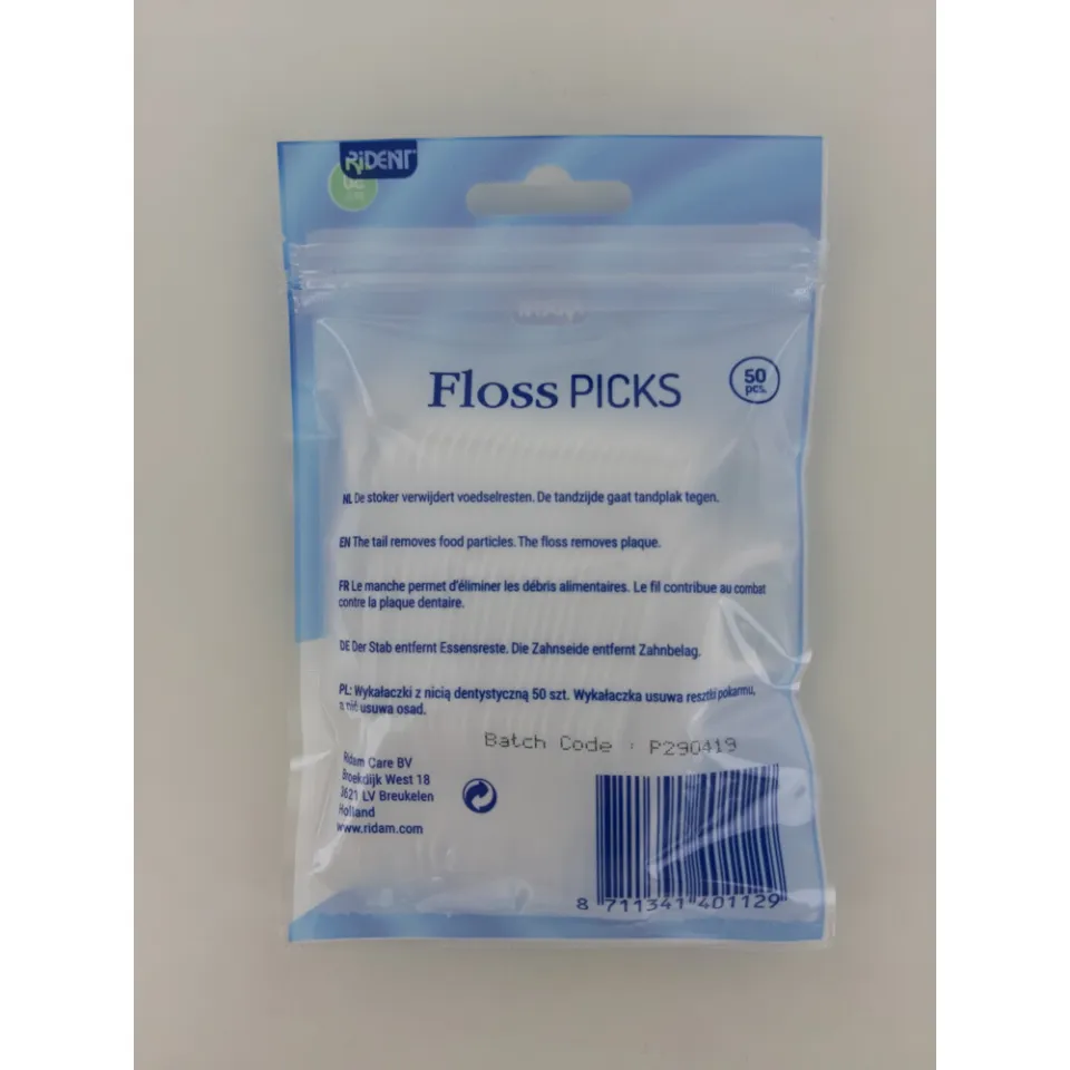 Rident Floss Picks flossdraad, foto 3