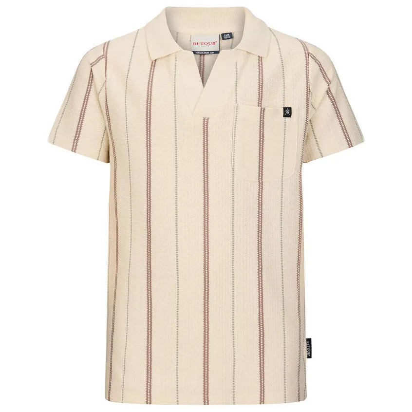 Retour Jeans Retour Jongens Polo's & T-shirts Joah - Ecru, foto 3