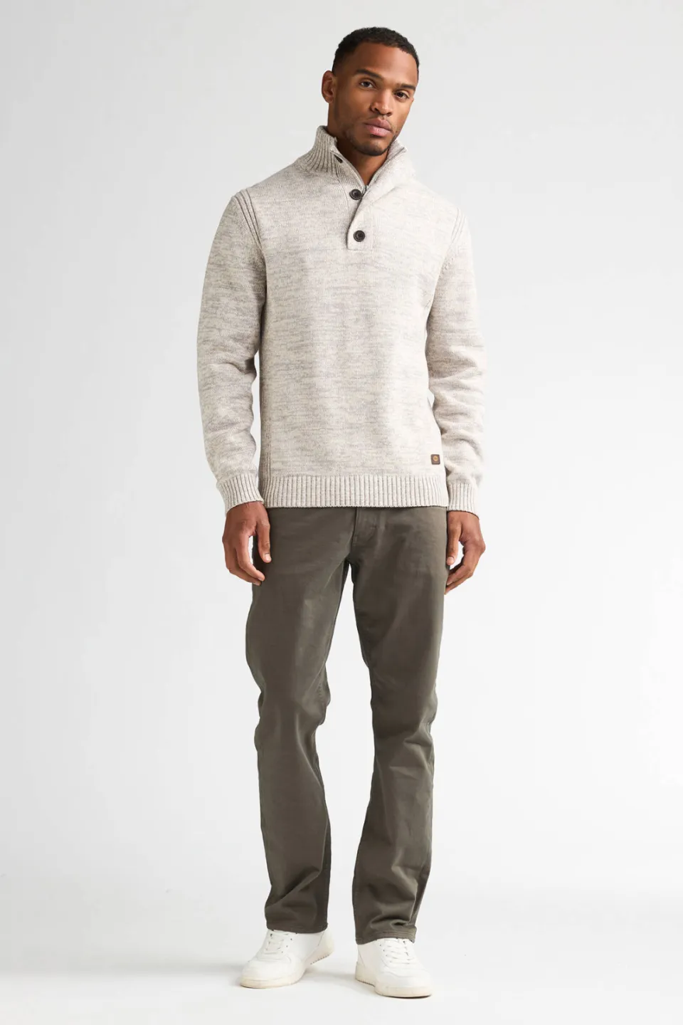 Petrol Industries gebreide trui beige, foto 3