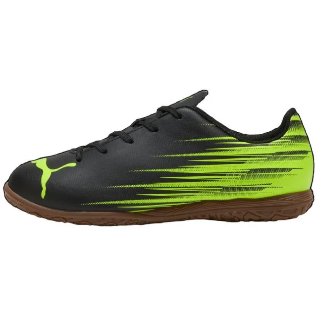 Puma Attacanto II JR voetbalschoenen zwart/geel, foto 2