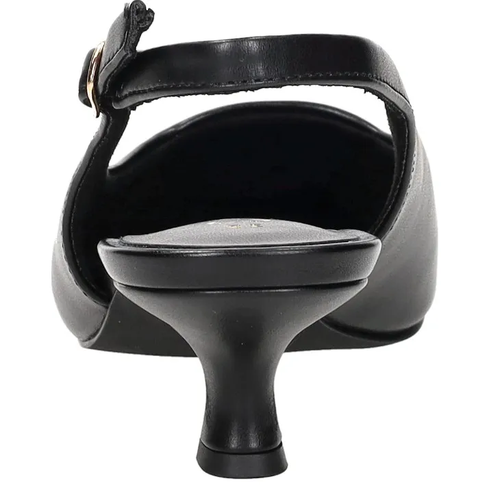 Marco Tozzi slingback pump zwart, foto 4