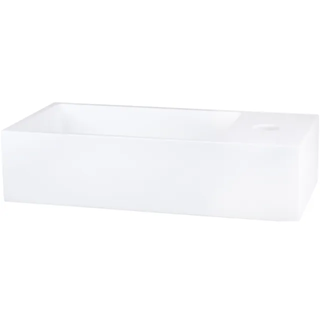 Differnz Fontein Differnz Solid Surface 36x18.5x9 cm Wit