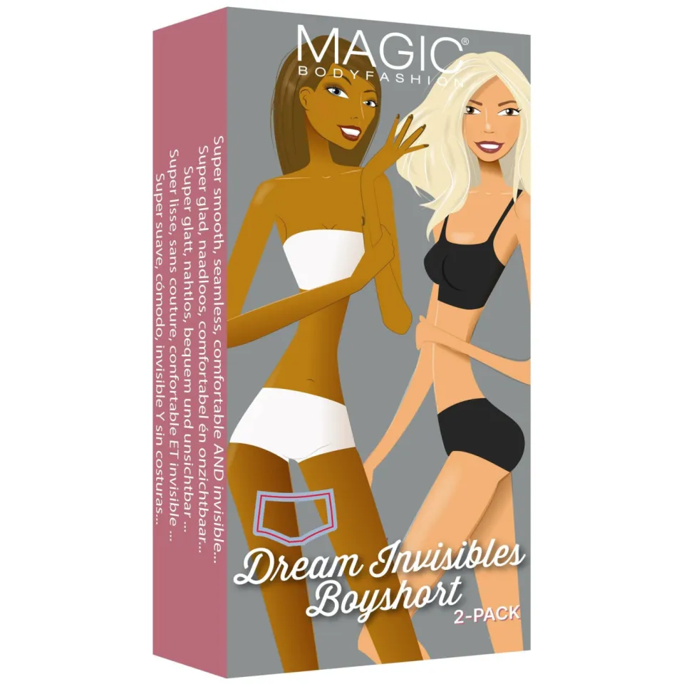 MAGIC Bodyfashion Dream Invisibles boxershort zwart, foto 4