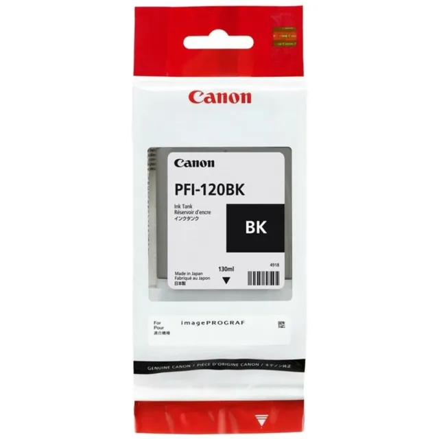 Canon PFI-120BK Zwart Black