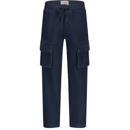 Vingino loose cargobroek donkerblauw