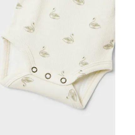 Lil' Atelier Nbfgavo Eko LS Slim Body romper beige, foto 6