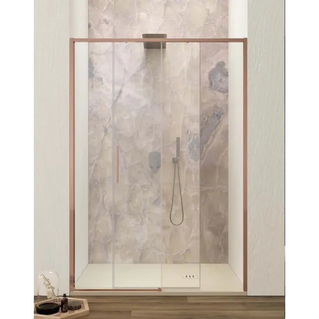 Lacus Torcello schuifdeur tweedelig 160x200 cm rose goud