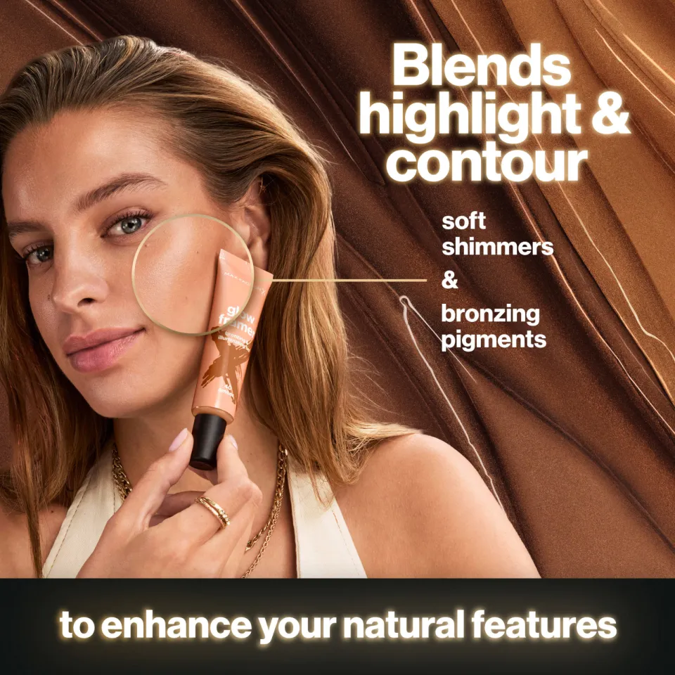 Max Factor Glow Framer bronzer en highlighter 020 Honey, foto 6