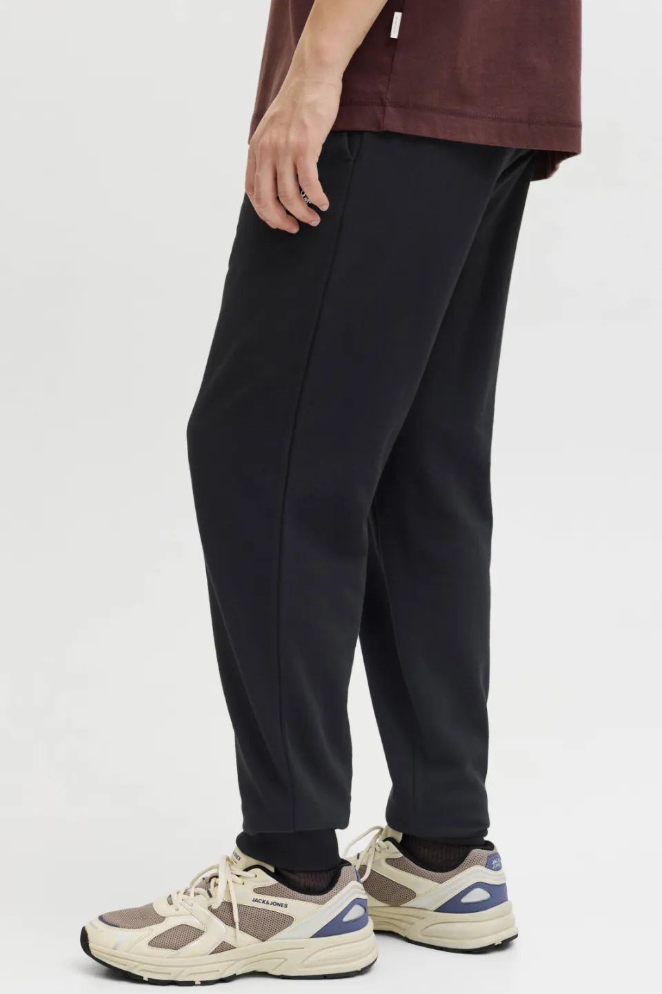 Jack & Jones PANTS STUDIO JPSTGORDON regular joggingbroek zwart, foto 5