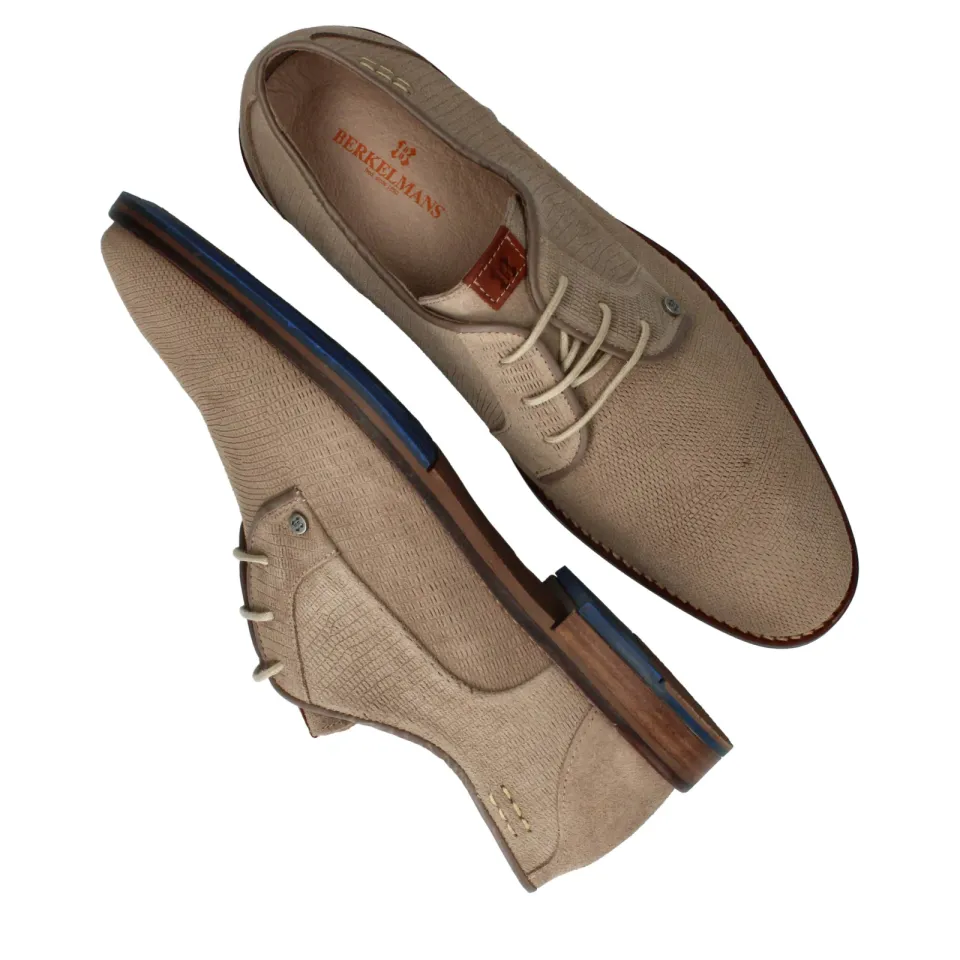 Berkelmans Posadas veterschoen beige, foto 5