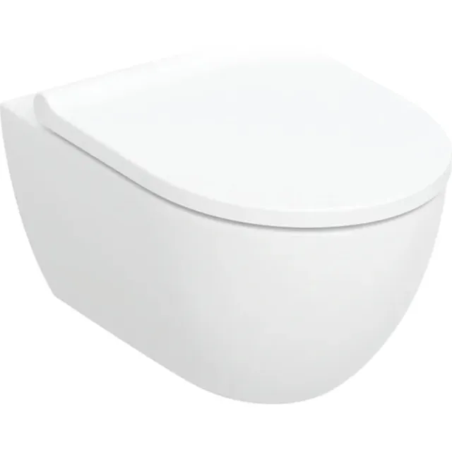 Geberit Wandcloset Renova Pack Diepspoel Gesloten Vorm Rimfree Met Zitting KeraTect Wit
