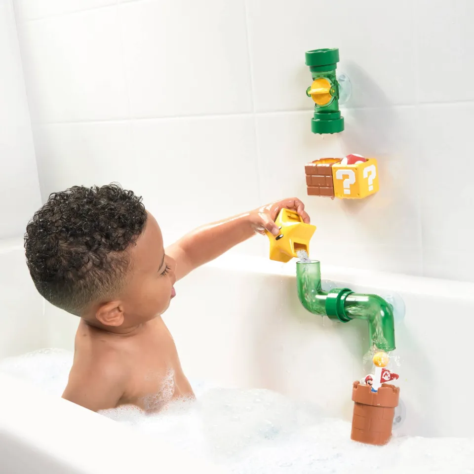 Tomy My Mario Bath Pipes Playset, foto 6