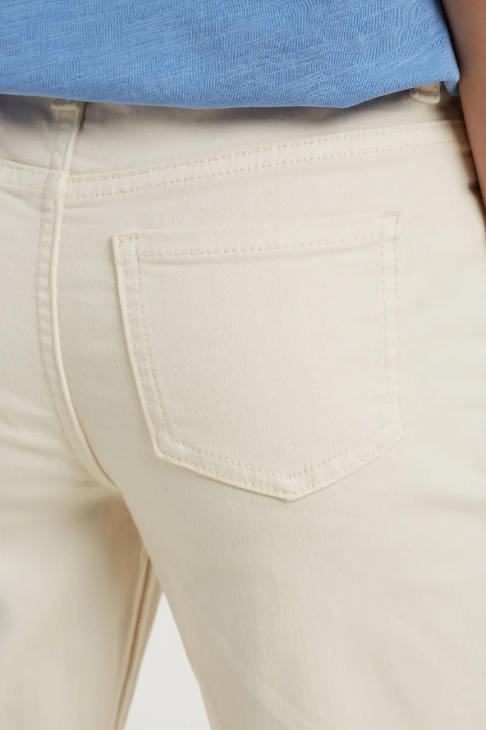 Anytime flared jeans ecru, foto 8