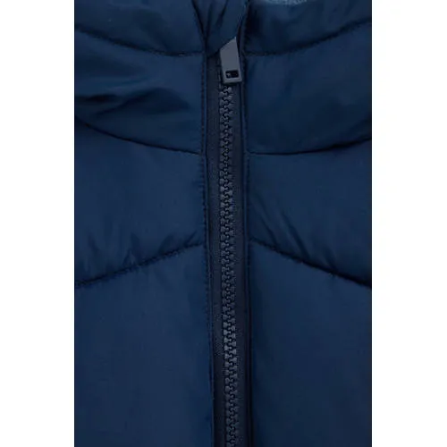 WE Fashion winterjas donkerblauw, foto 6