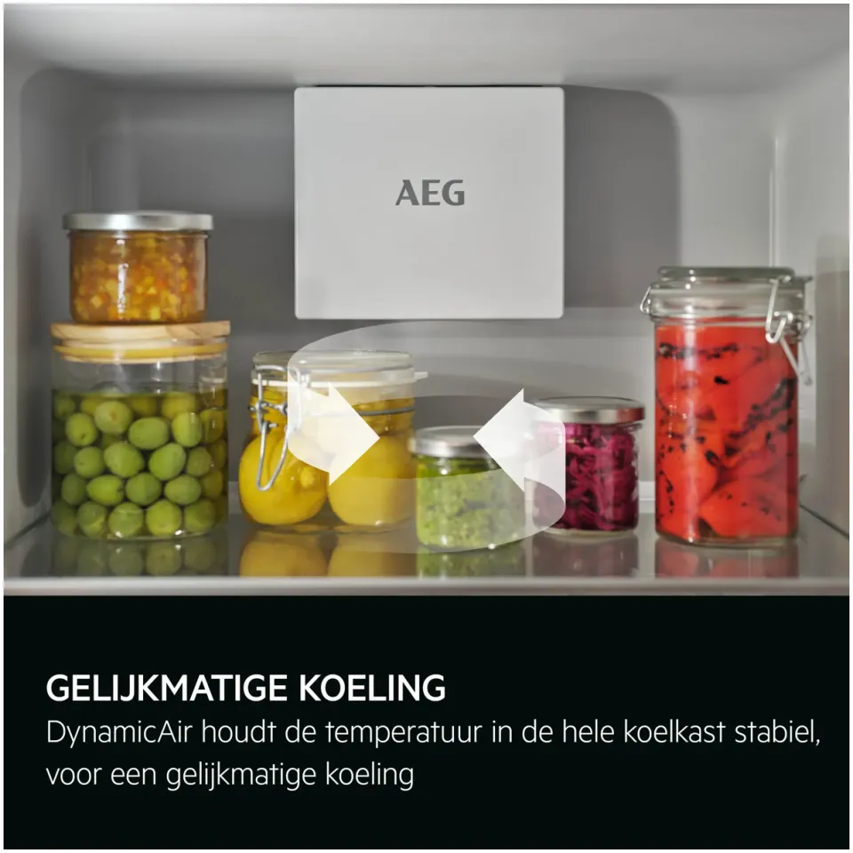 AEG NSK7D181DS inbouwkoelkast wit, foto 3