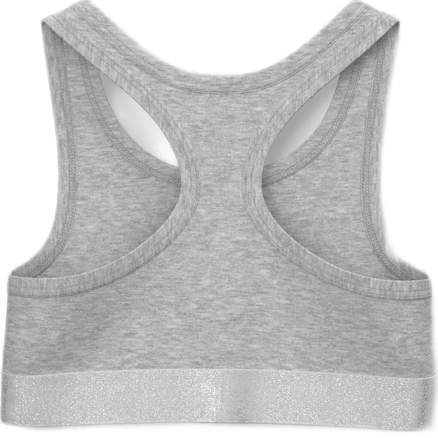 NAME IT bh top set van 2 zwart/grijs melange, foto 3