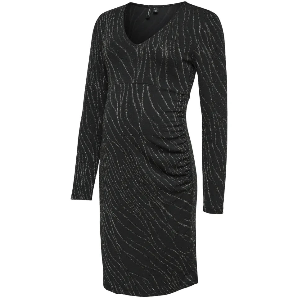 Vero Moda Maternity VMMNITA korte zwangerschapsjurk zwart, foto 2
