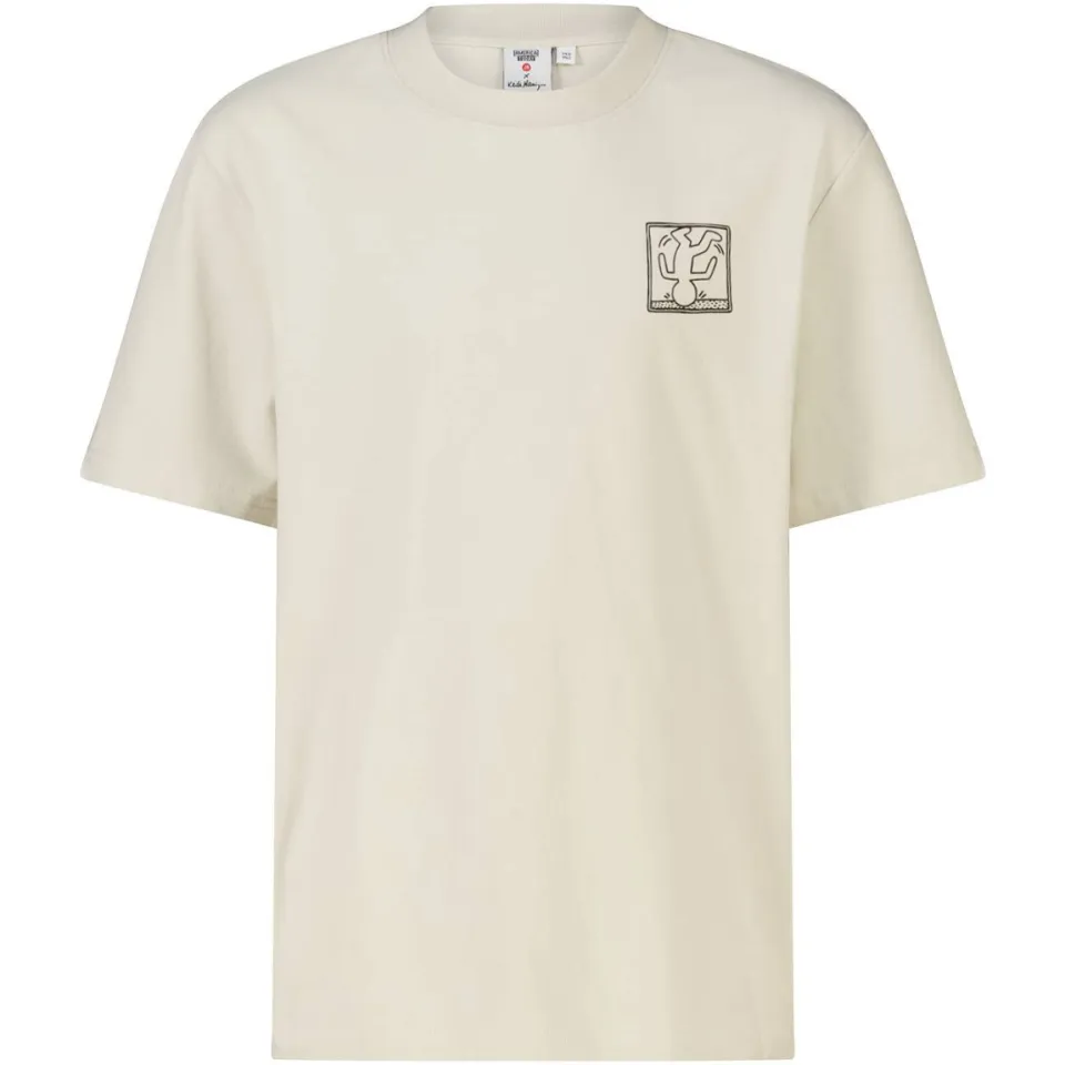 America Today t-shirt Keith Haring ecru, foto 3