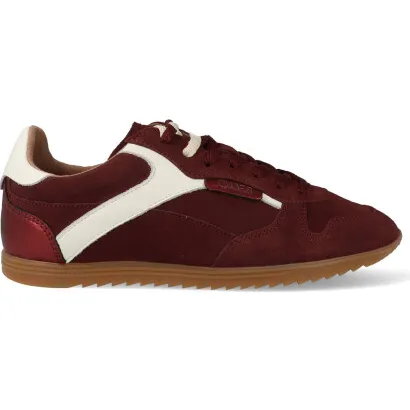 Dwrs Label Tula sneaker bordeaux Rood
