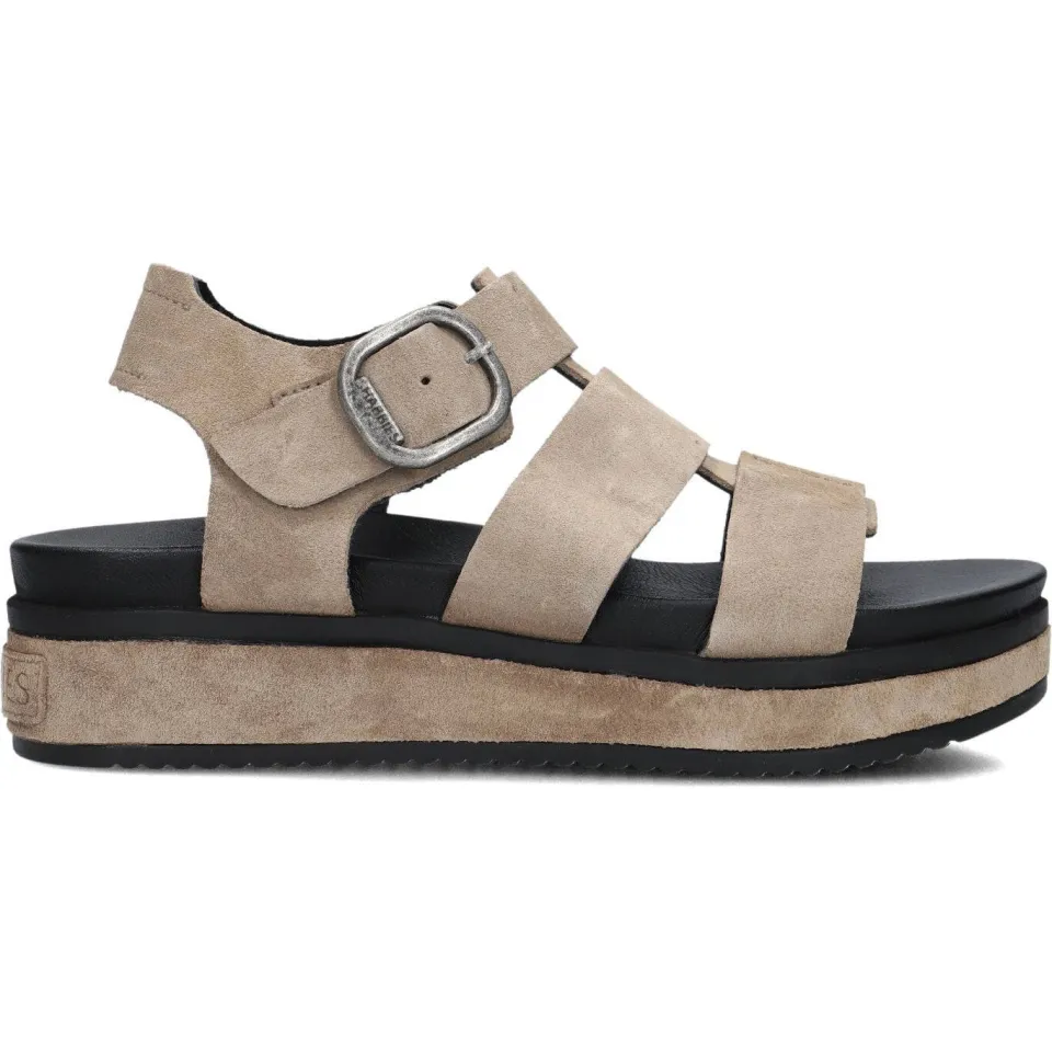 Shabbies Amsterdam Maro Bold sandalen taupe Beige