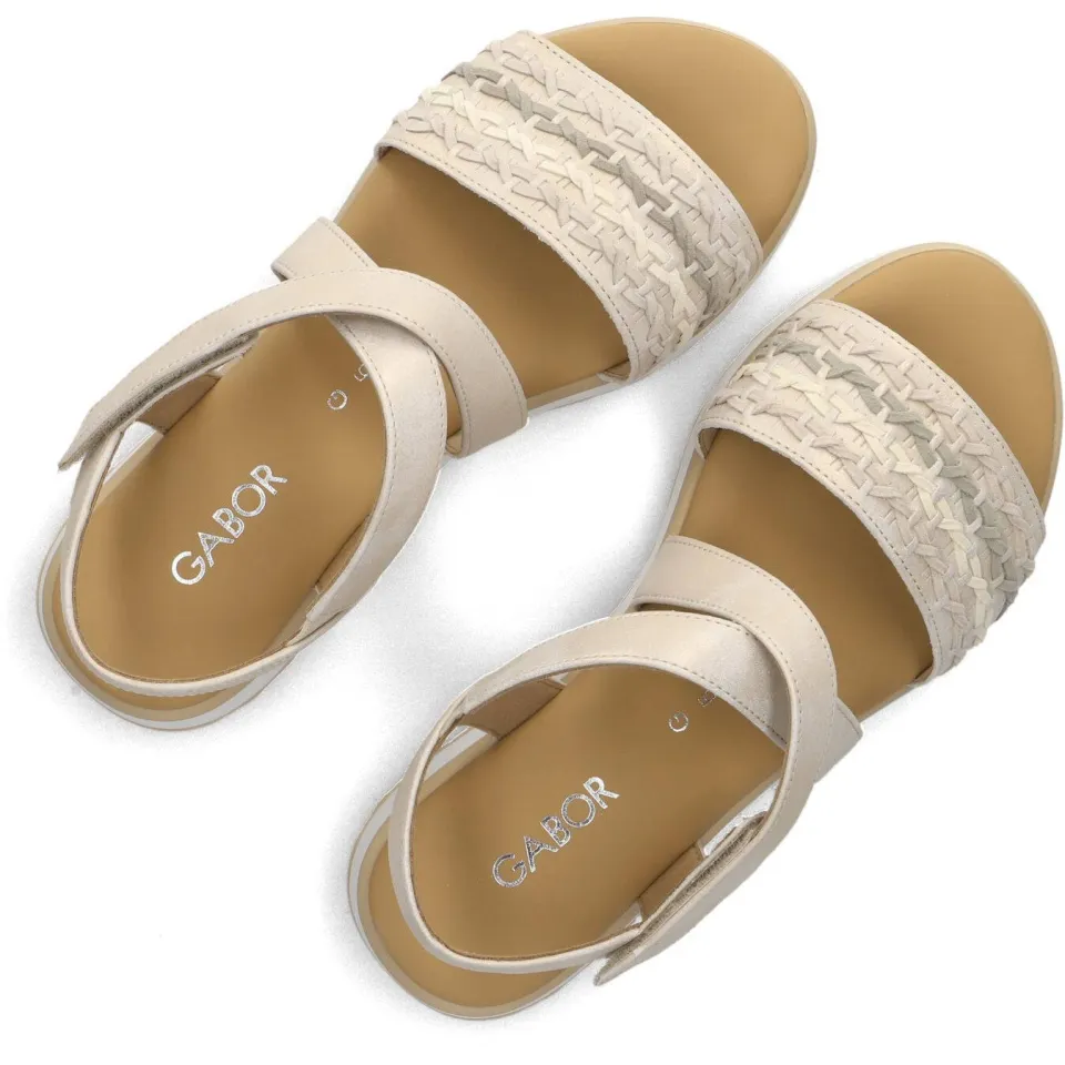 Gabor Sandalen 848 Beige, foto 6