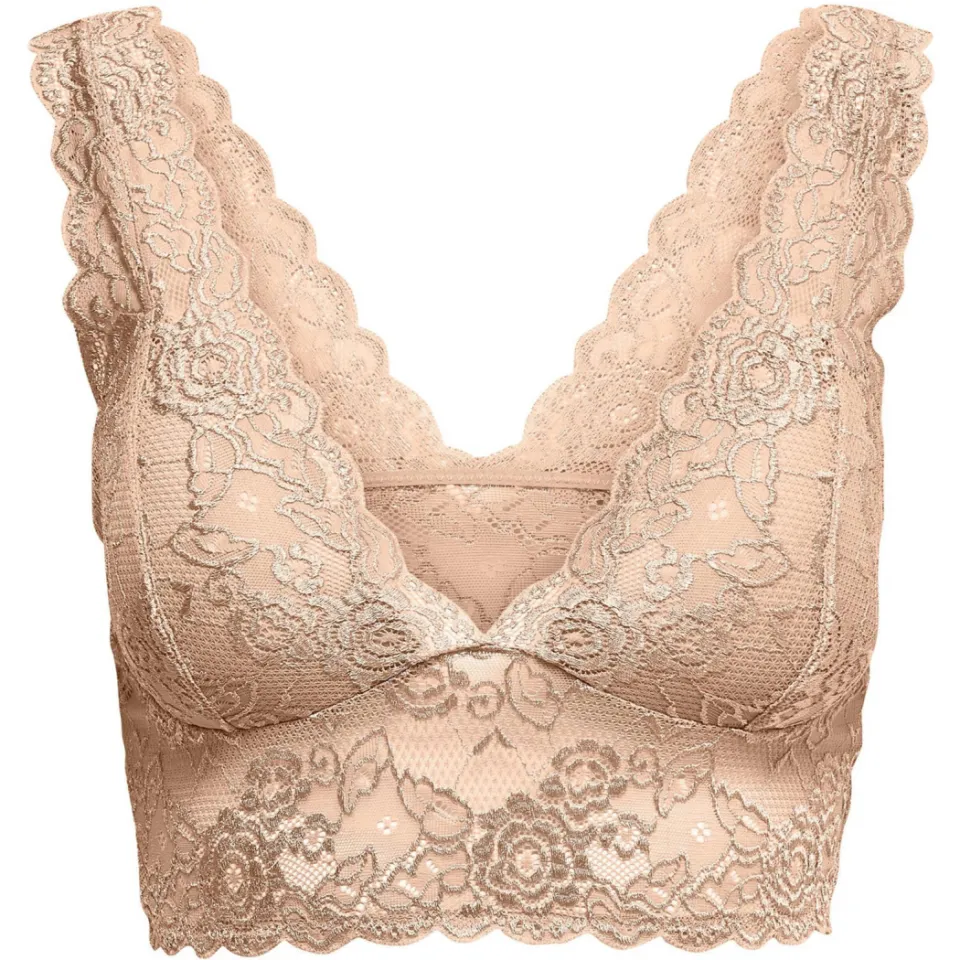 Only ONLCHLOE voorgevormde bralette beige, foto 2