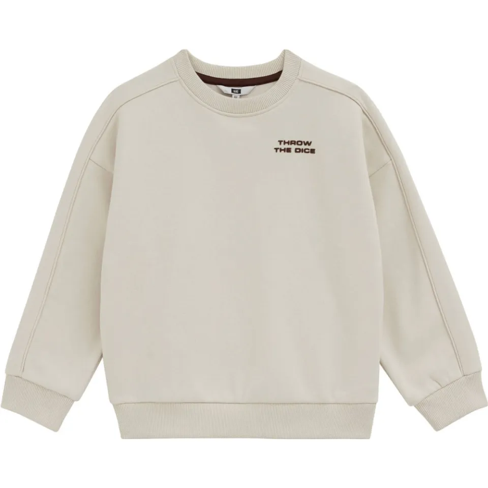 WE Fashion sweater met backprint - ecru, foto 2