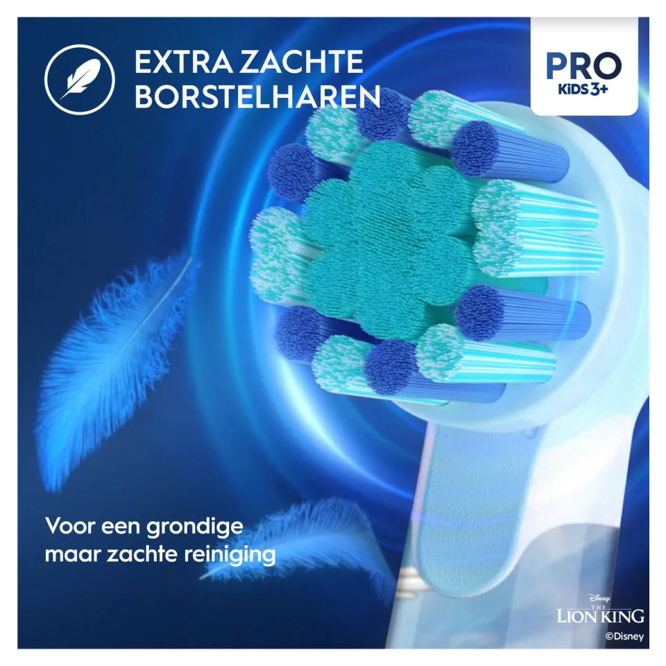 Oral-B Pro Kids The Lion King elektrische tandenborstel + Reisetui, foto 6