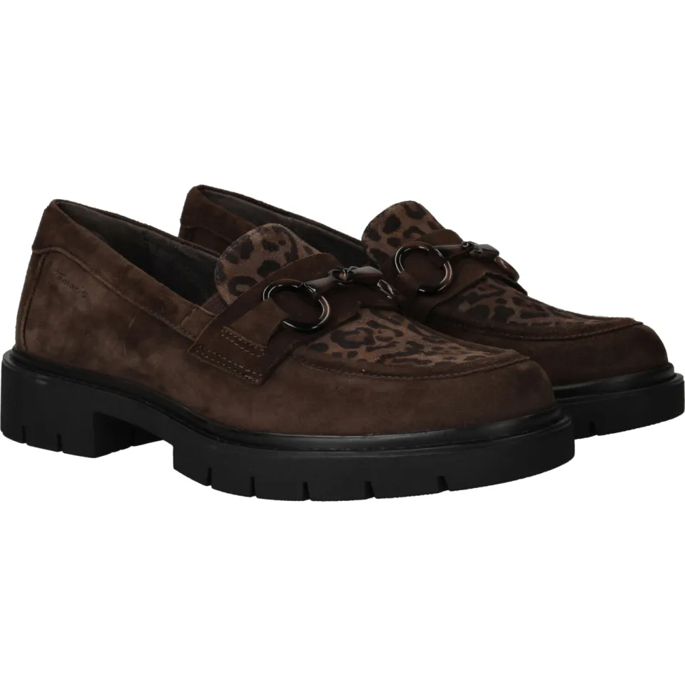 Tamaris Comfort mocassin donkerbruin, foto 3