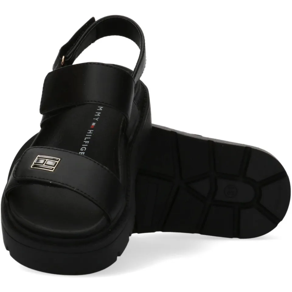 Tommy Hilfiger sandalen zwart, foto 4