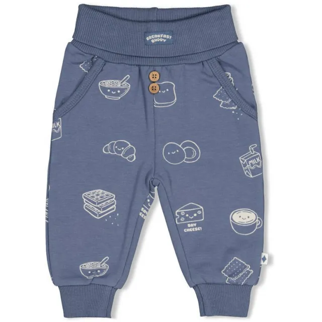 Feetje babybroek Breakfast Buddy blauw/wit, foto 2