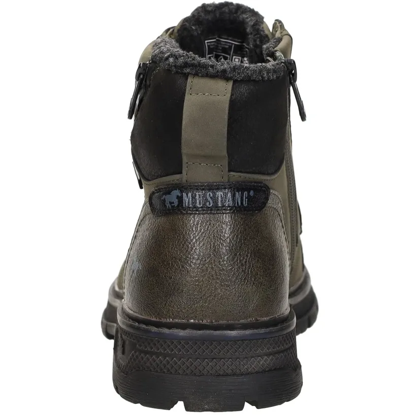 Mustang Veterschoenen Hoog khaki, foto 4