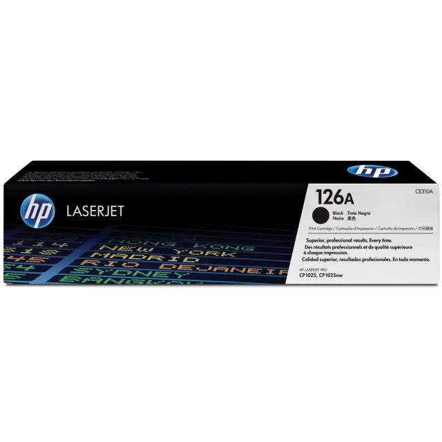 Hp CE310A 126A Toner Zwart, 1.2k