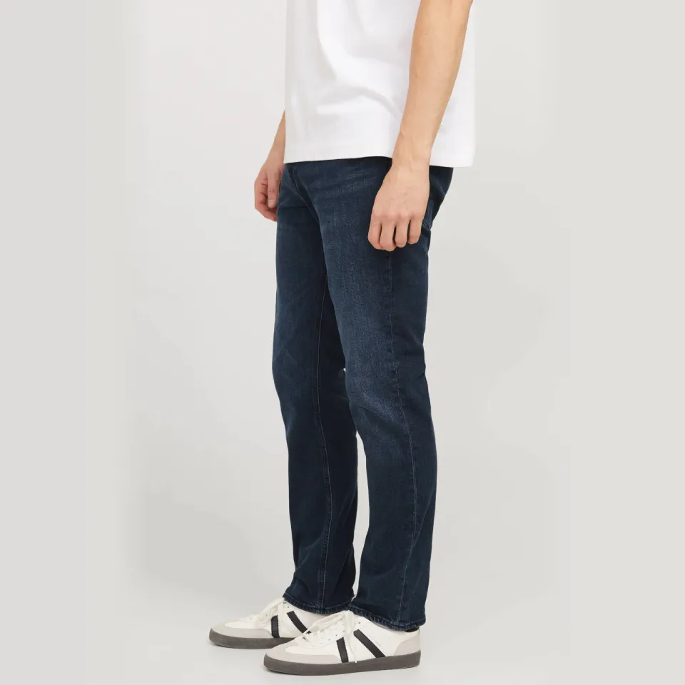 Jack & Jones JEANS INTELLIGENCE JJICLARK JJIORIGINAL regular fit jeans dark blue denim, foto 4