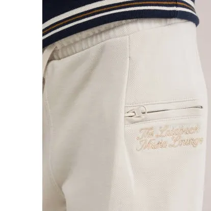WE Fashion sweat regular fit joggingbroek beige, foto 4