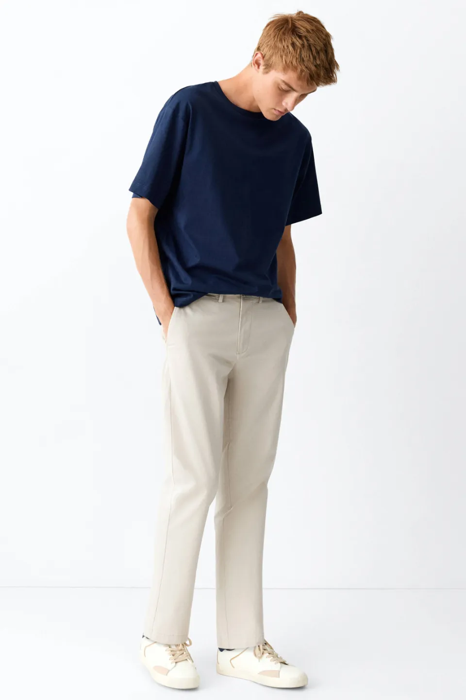 Mango Teen chino wit