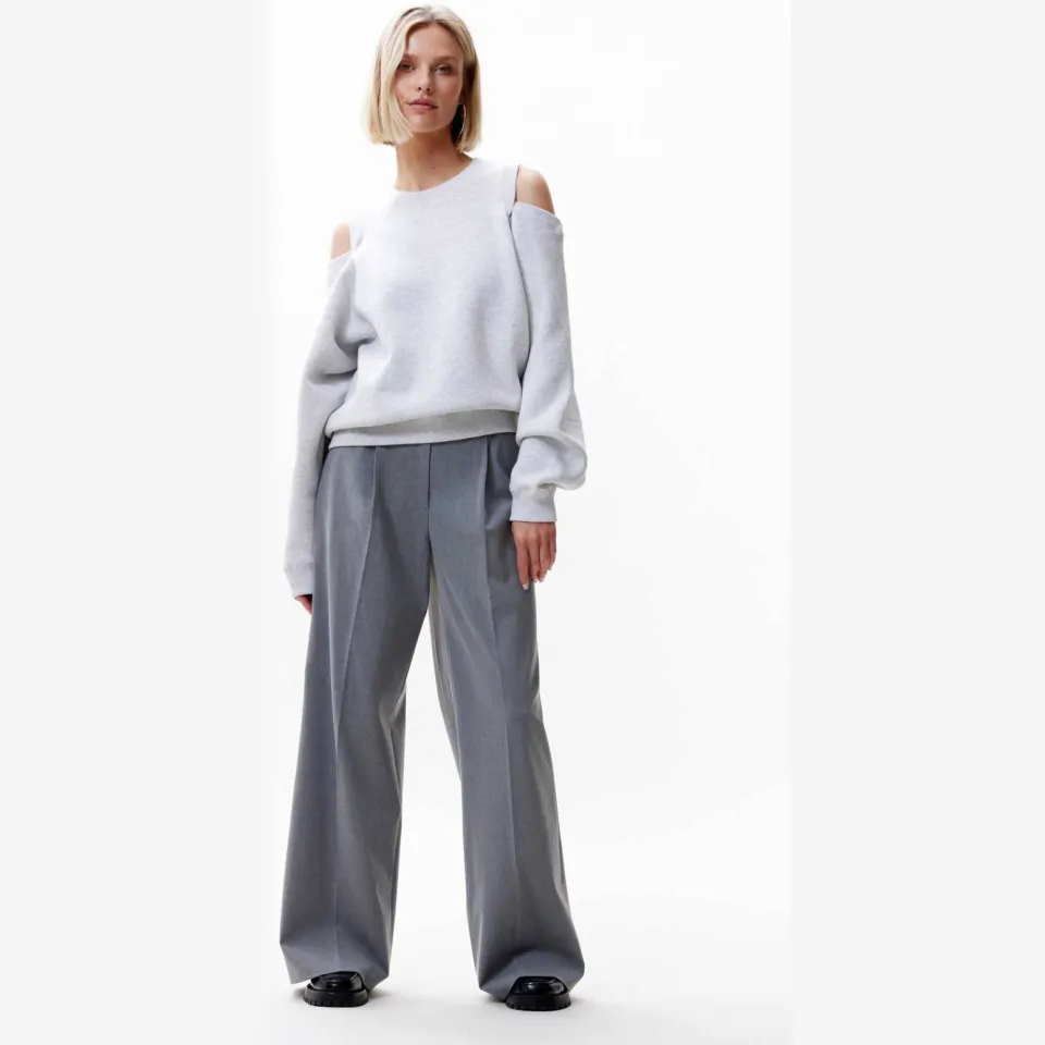 Catwalk Junkie sweater grijs melange, foto 4