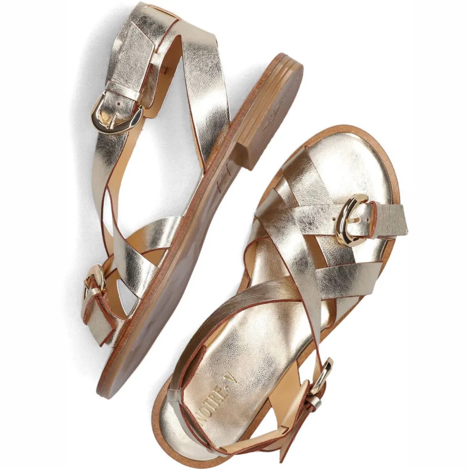 Notre-V Sandalen 23272 Goud, foto 5