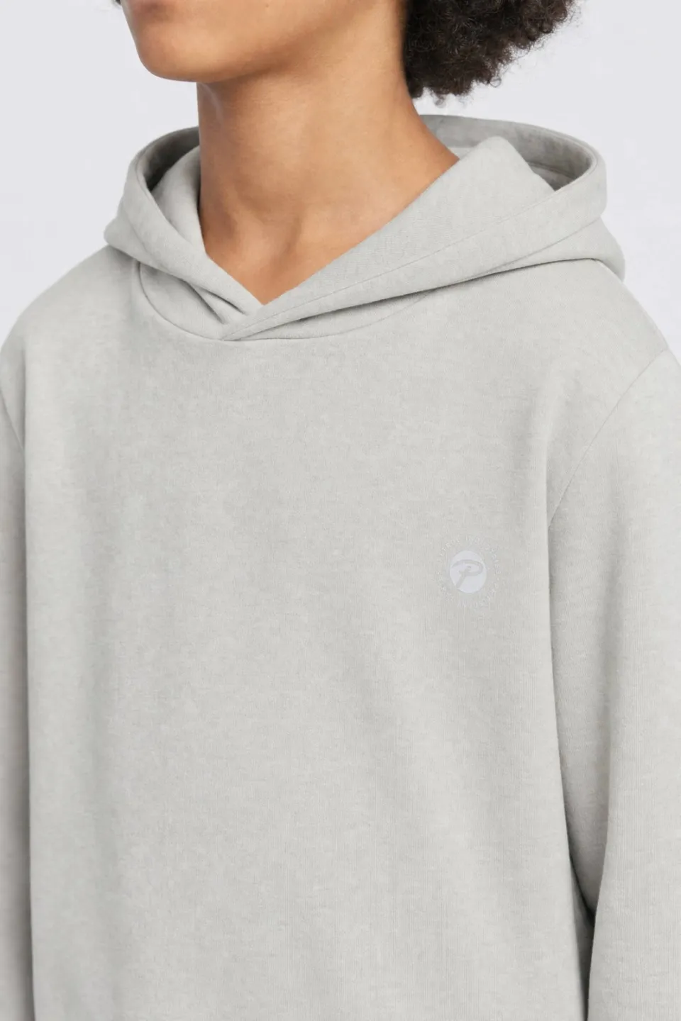 Petrol Industries hoodie met backprint - lichtgrijs, foto 3