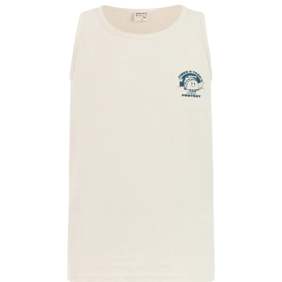 Protest PRTRemix tanktop ecru, foto 2