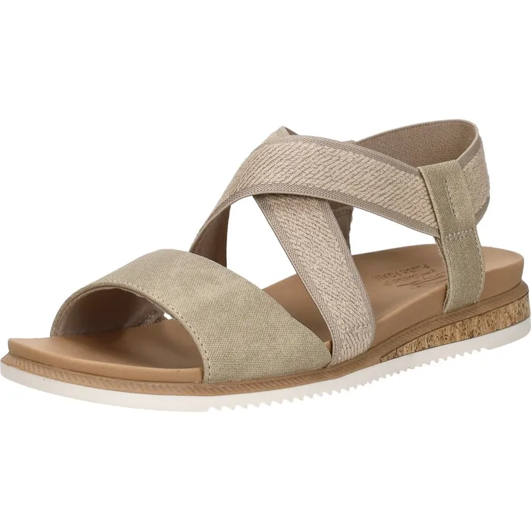Skechers Bobs Desert Kiss sandaal beige, foto 3