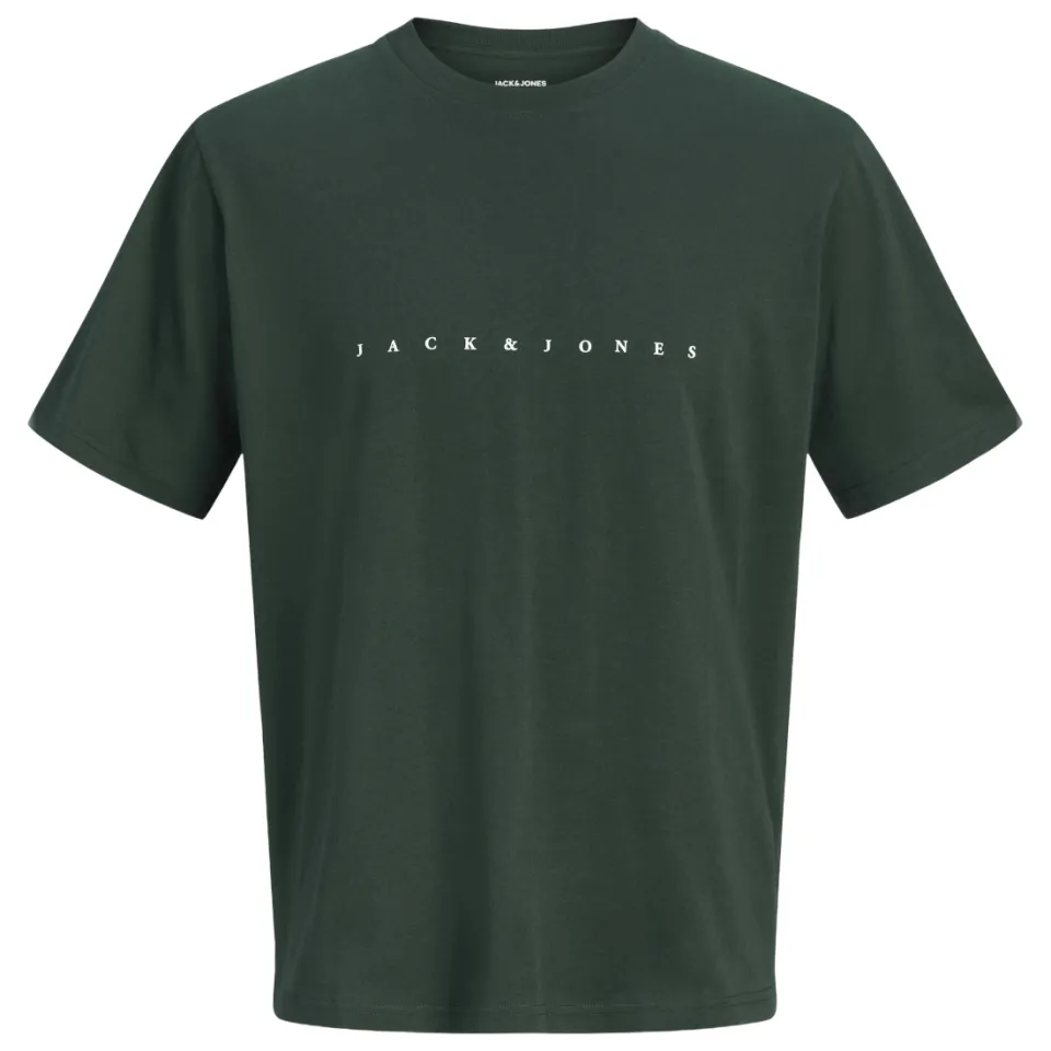Jack & Jones t-shirt donkergroen diep donkergroen, foto 2