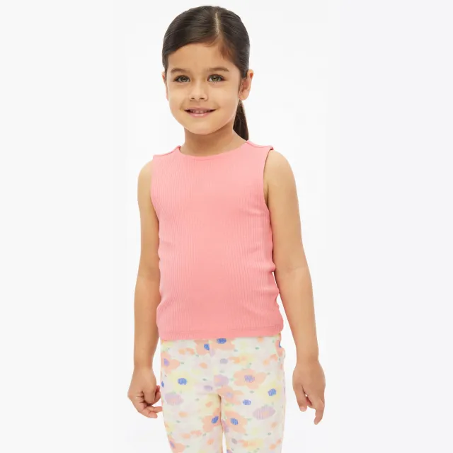 S.Oliver rib T-shirt roze, foto 2