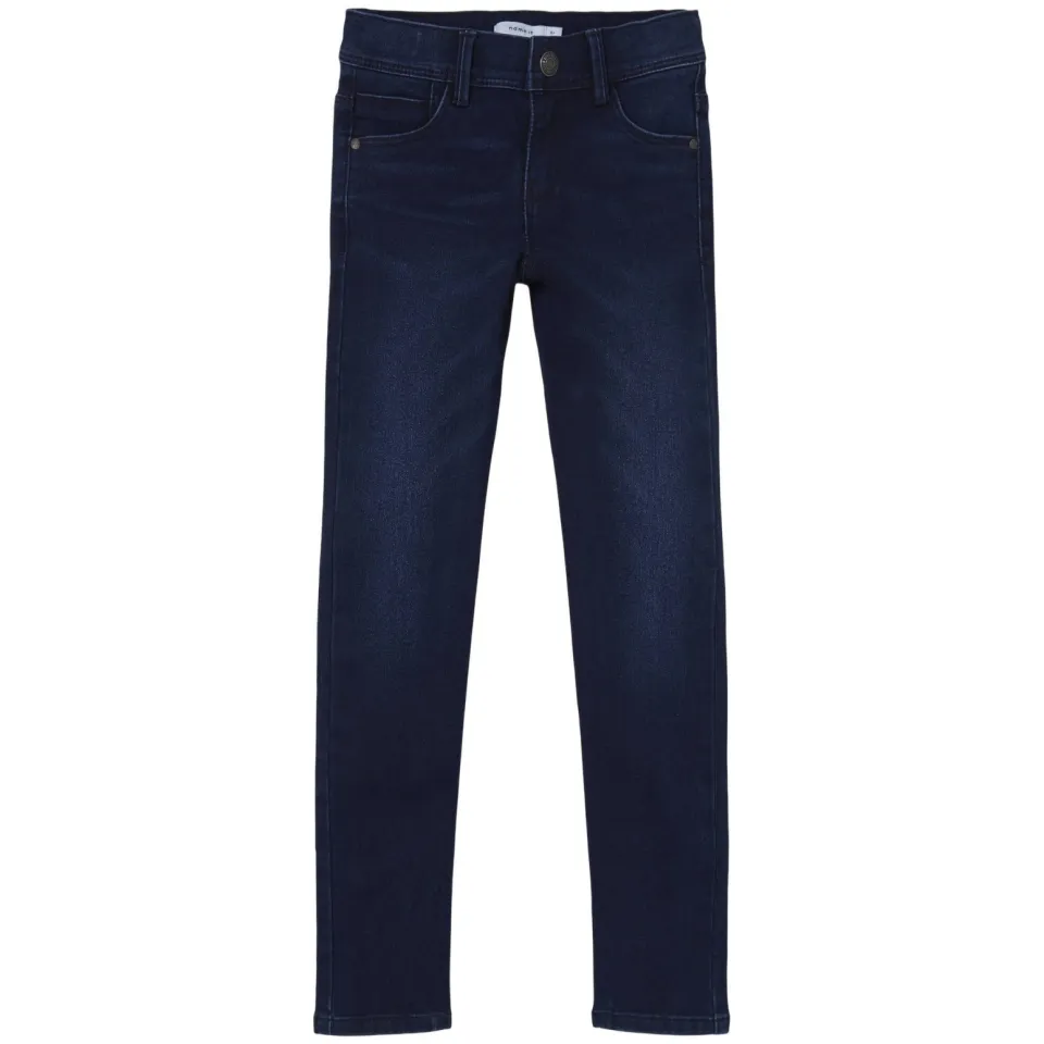 NAME IT skinny jeans NKFPOLLY dark blue denim, foto 2