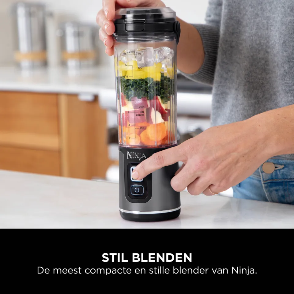 Ninja BC151EUBK Blast snoerloze blender zwart, foto 3