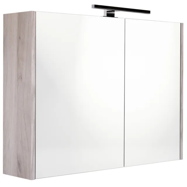 Best Design Happy Grey spiegelkast grijs eiken