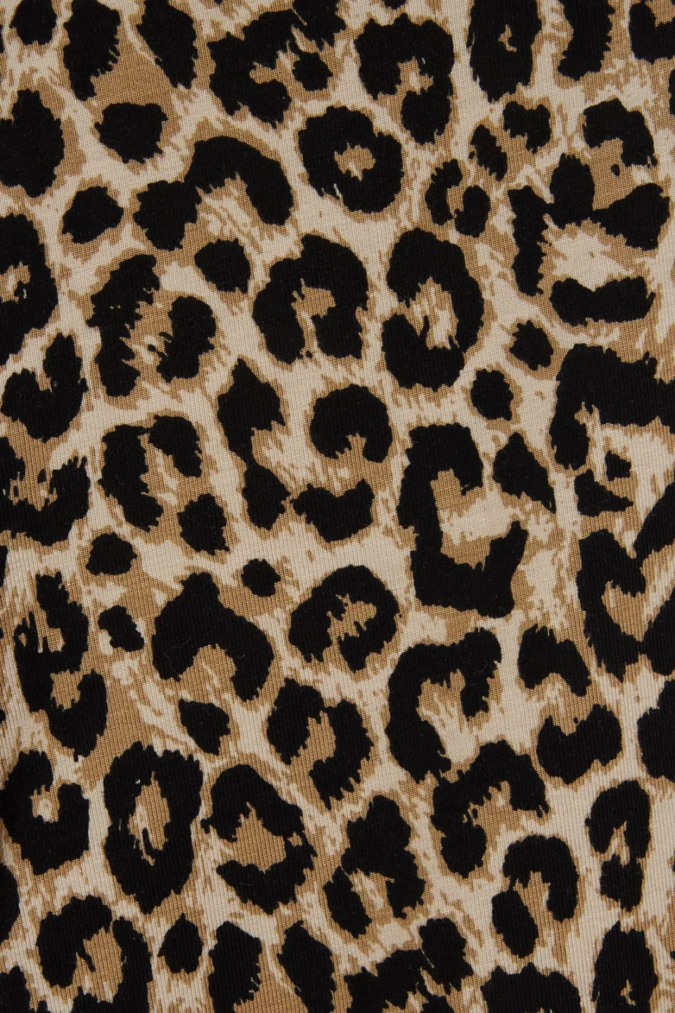WE Fashion flared legging panterprint bruin, foto 5