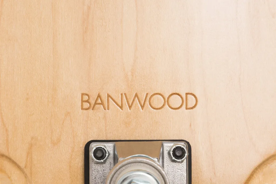 Banwood skateboard rood, foto 6