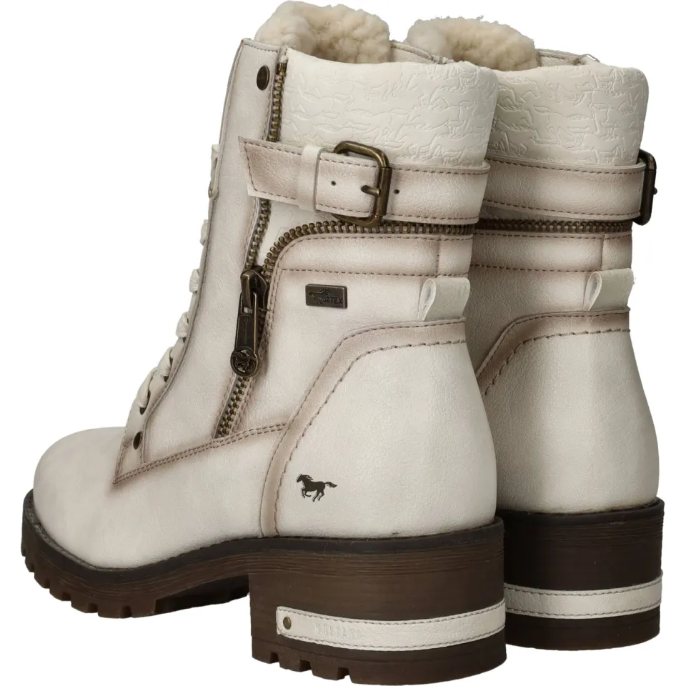 Mustang Veterboots Dames Beige, foto 5